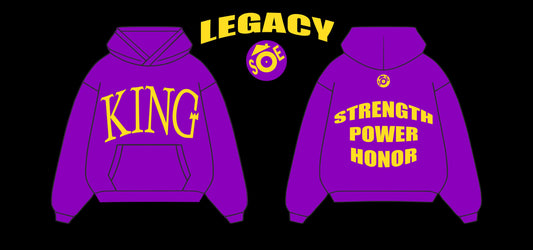 KING "LEGACY" Oversized Heavyweight Hoodie