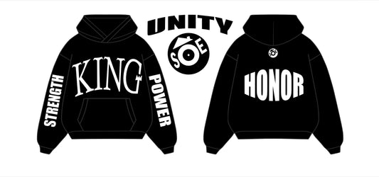 KING "UNITY" Oversized Heavyweight Hoodie